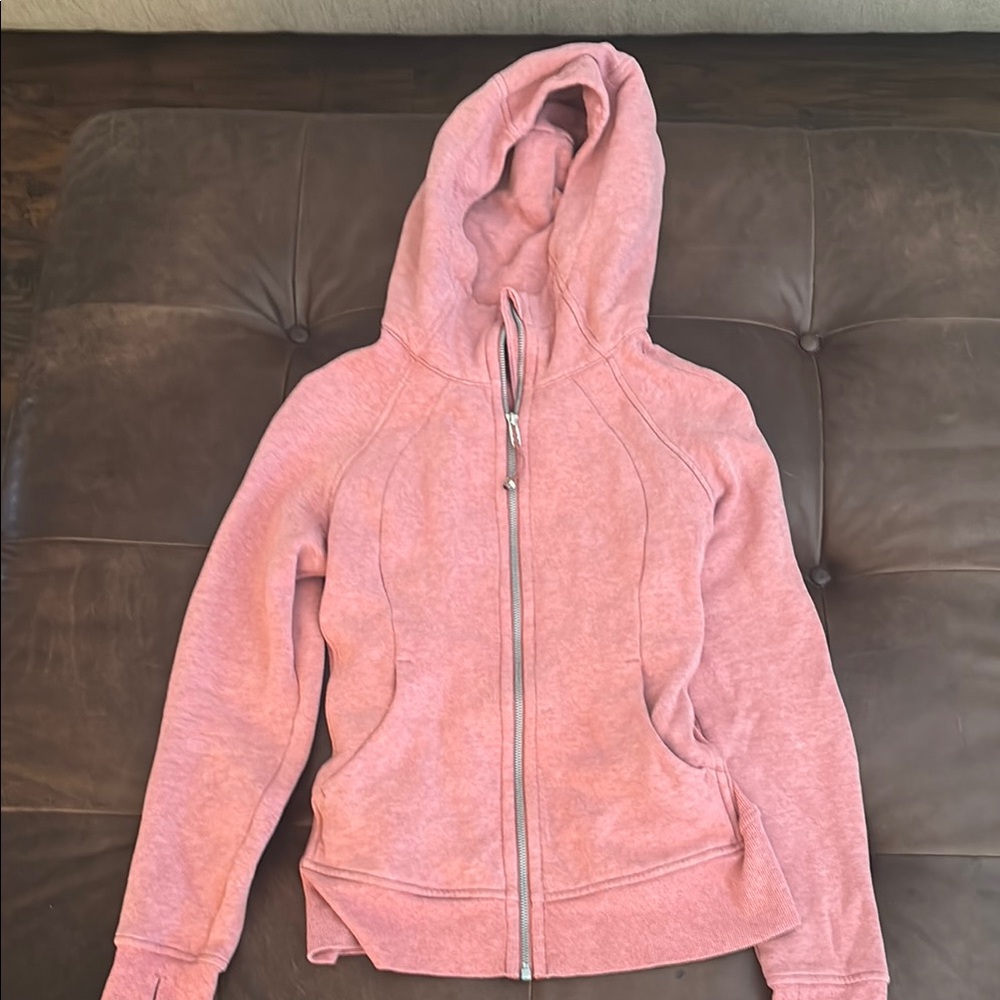 Lululemon full zip scuba hoodie